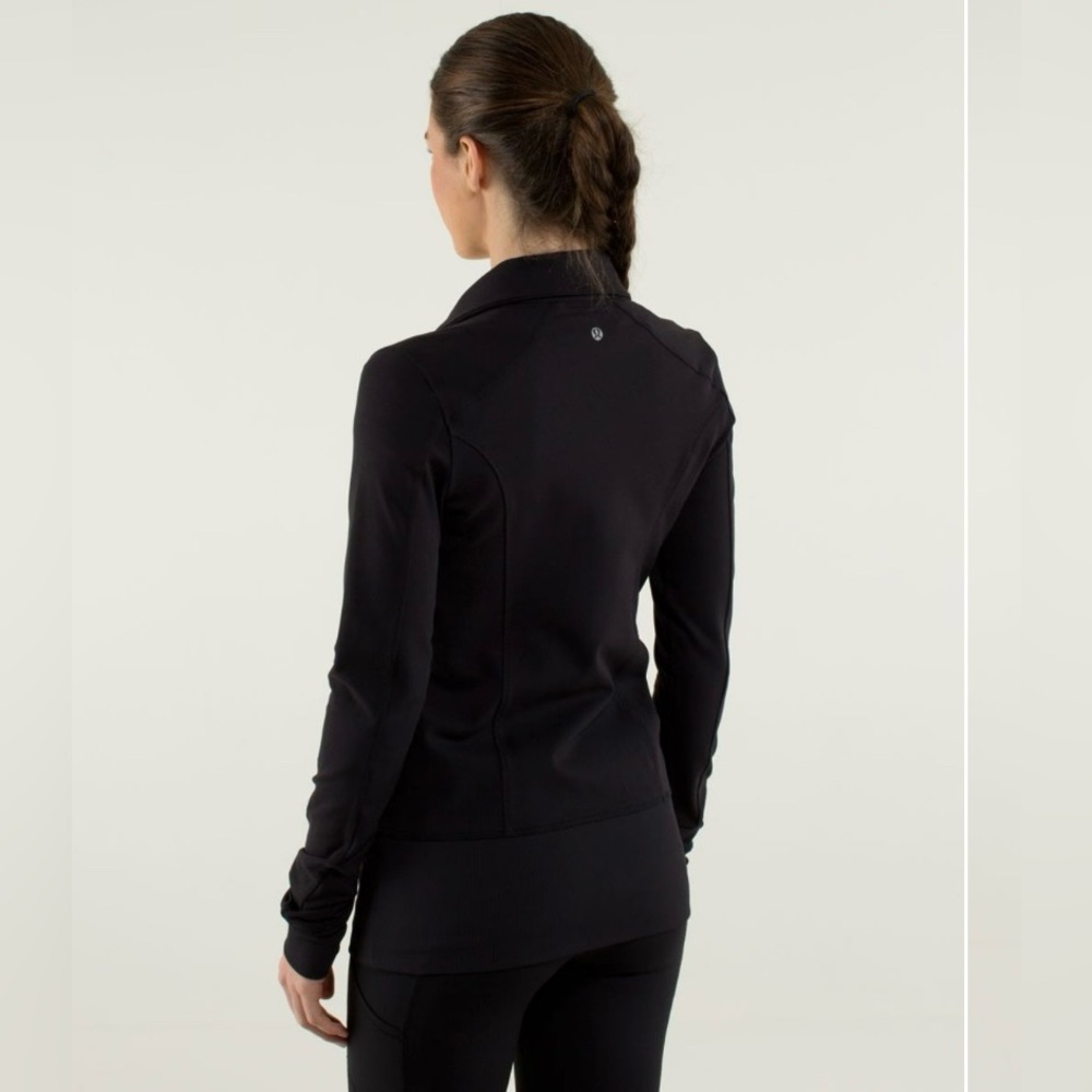 Lululemon Nice Asana Jacket *Ruffle, Size 4 - Picture 9 of 11